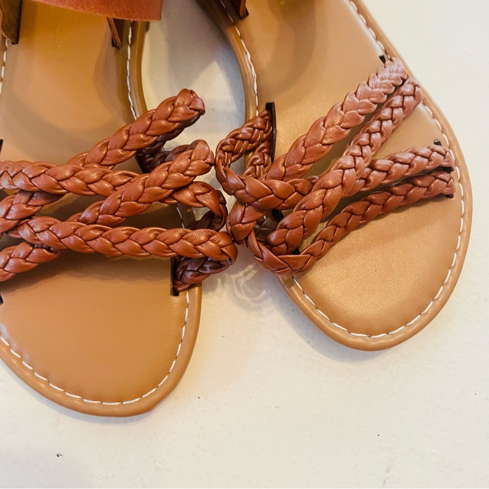 GORGLITTER Braided Strappy Sandal - Picture 3 of 9